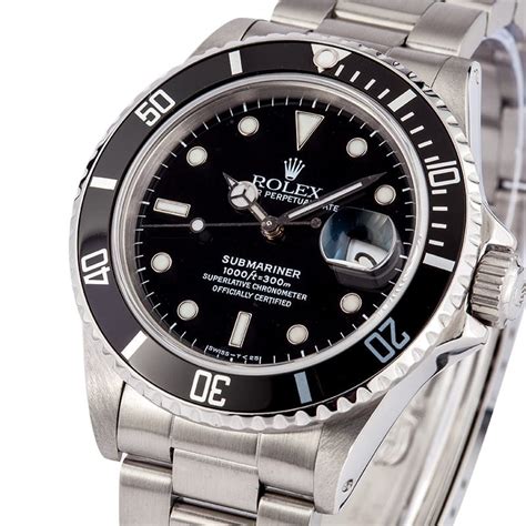 rolex submariner transitional model 16800